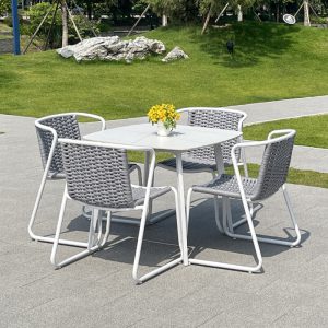 Woven Dining Chairs Set Of 4